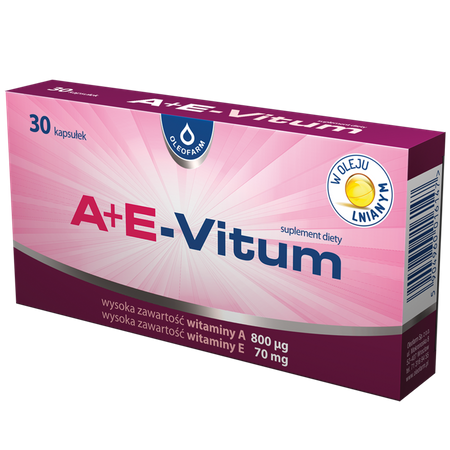 A+E-Vitum – witaminy A i E, 30 kapsułek